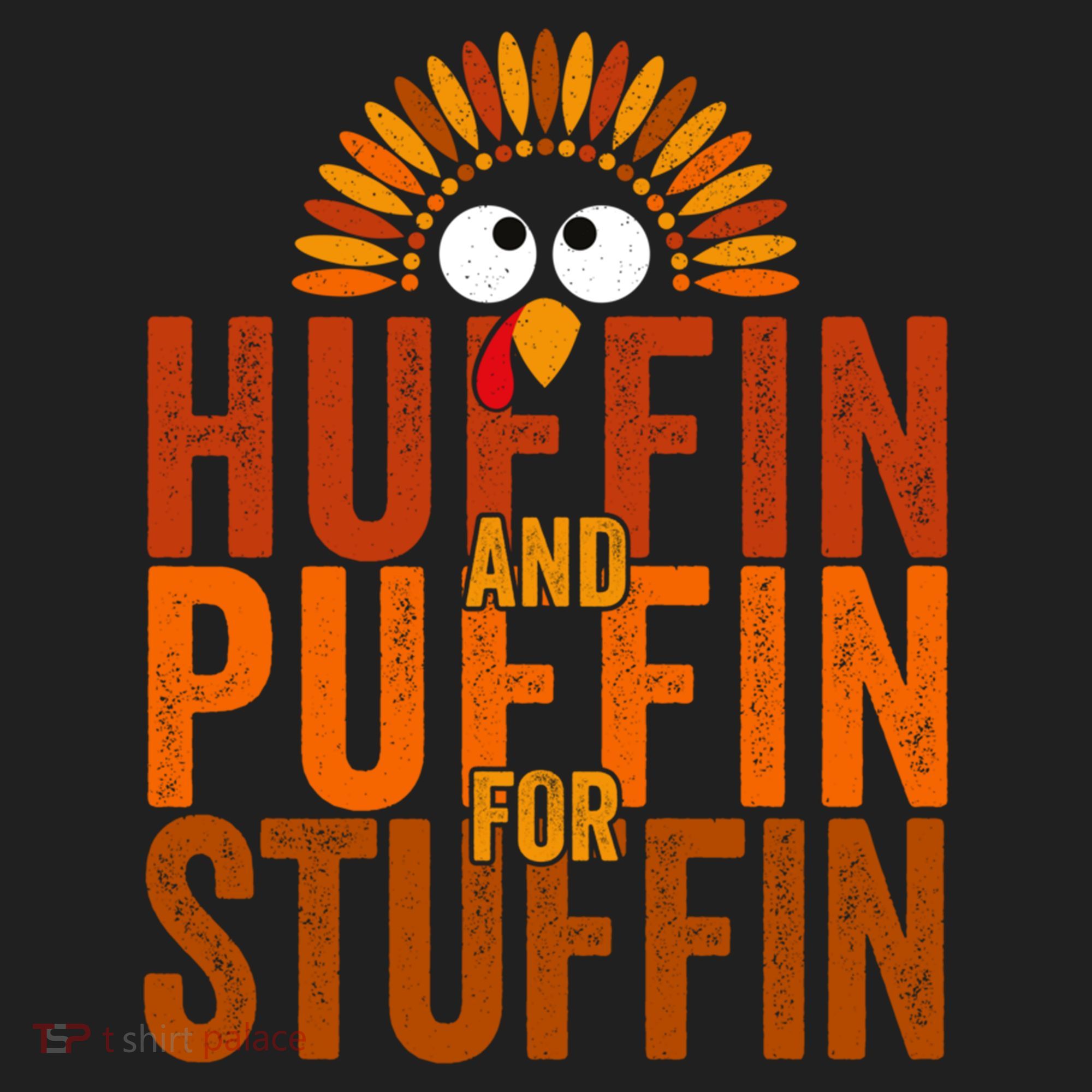 Funny Turkey Trot Huffin And Puffin For Stuffin Beanie