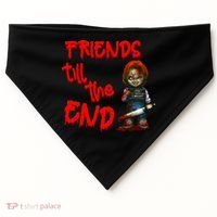 Friends Till The End USA-Made Doggie Bandana thumb 0