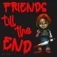 Friends Till The End USA-Made Doggie Bandana thumb 2