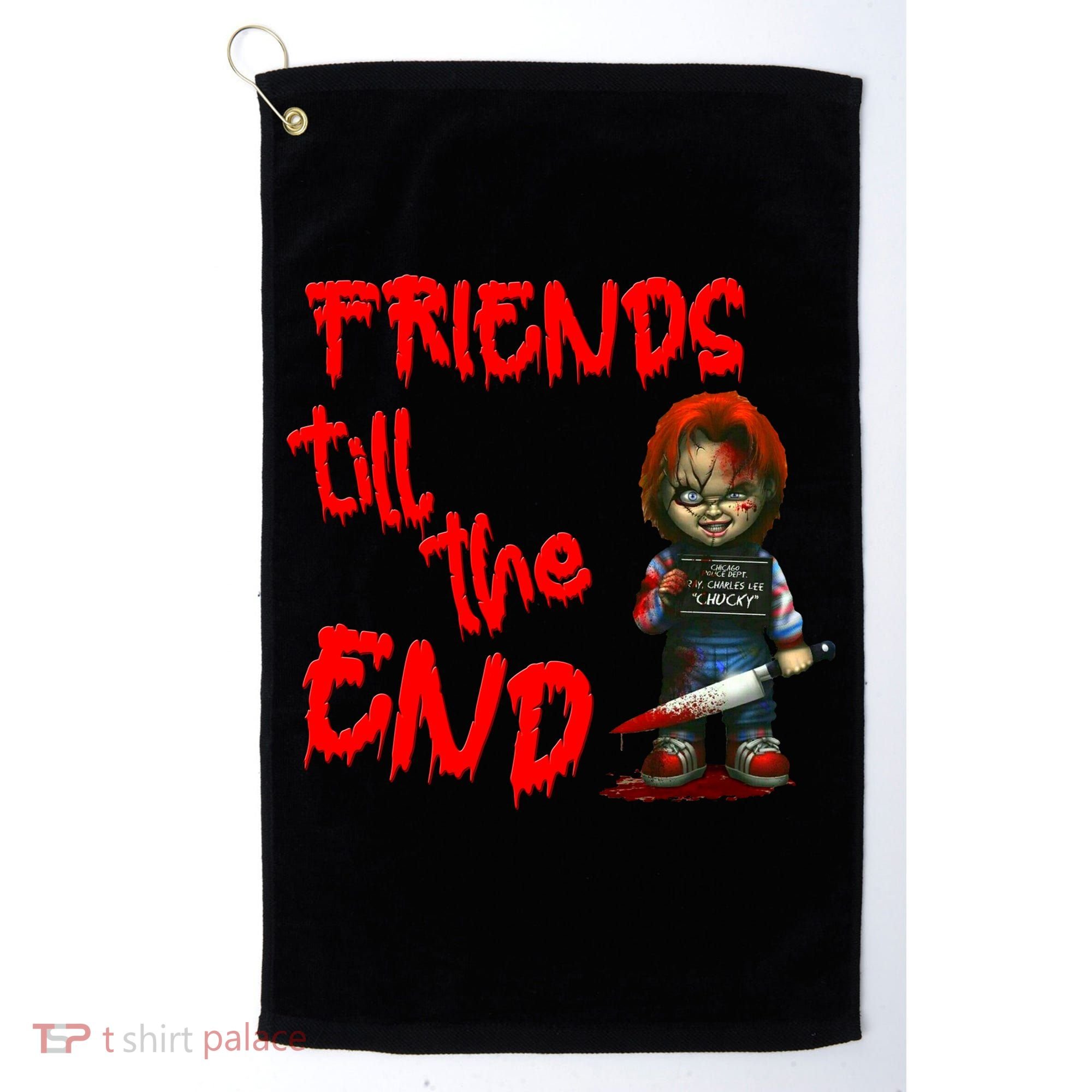 Friends Till The End Golf Towel