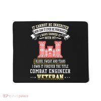 Forever The Title Combat Engineer Veteran Day Funny Xmas Mousepad thumb 0