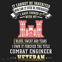 Forever The Title Combat Engineer Veteran Day Funny Xmas Hat thumb 2
