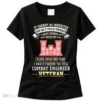 Forever The Title Combat Engineer Veteran Day Funny Xmas Women's T-Shirt thumb 0