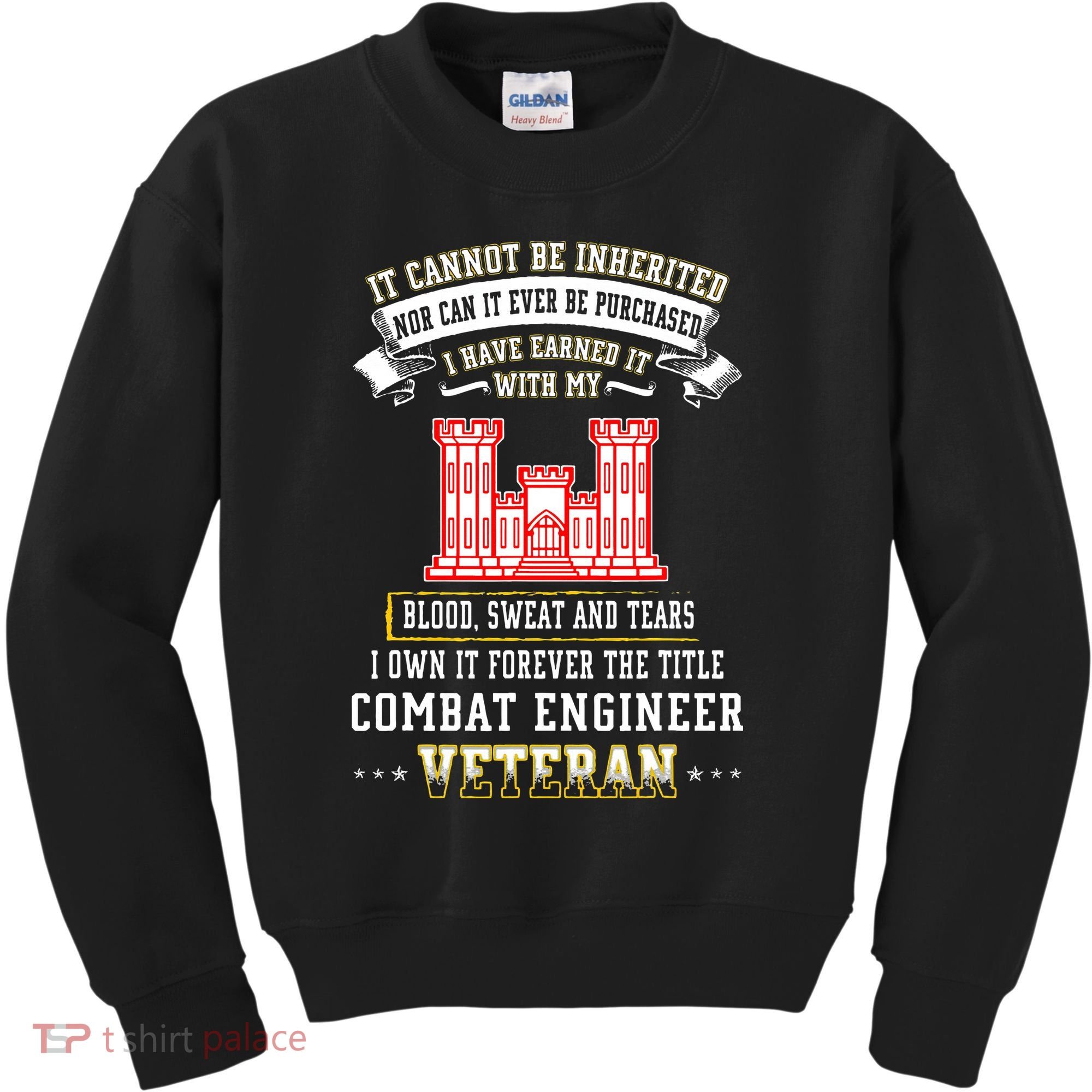 Forever The Title Combat Engineer Veteran Day Funny Xmas Kids Sweatshirt
