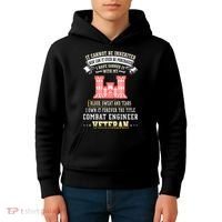 Forever The Title Combat Engineer Veteran Day Funny Xmas Kids Hoodie thumb 4