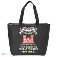 Forever The Title Combat Engineer Veteran Day Funny Xmas Tote Bag thumb 0