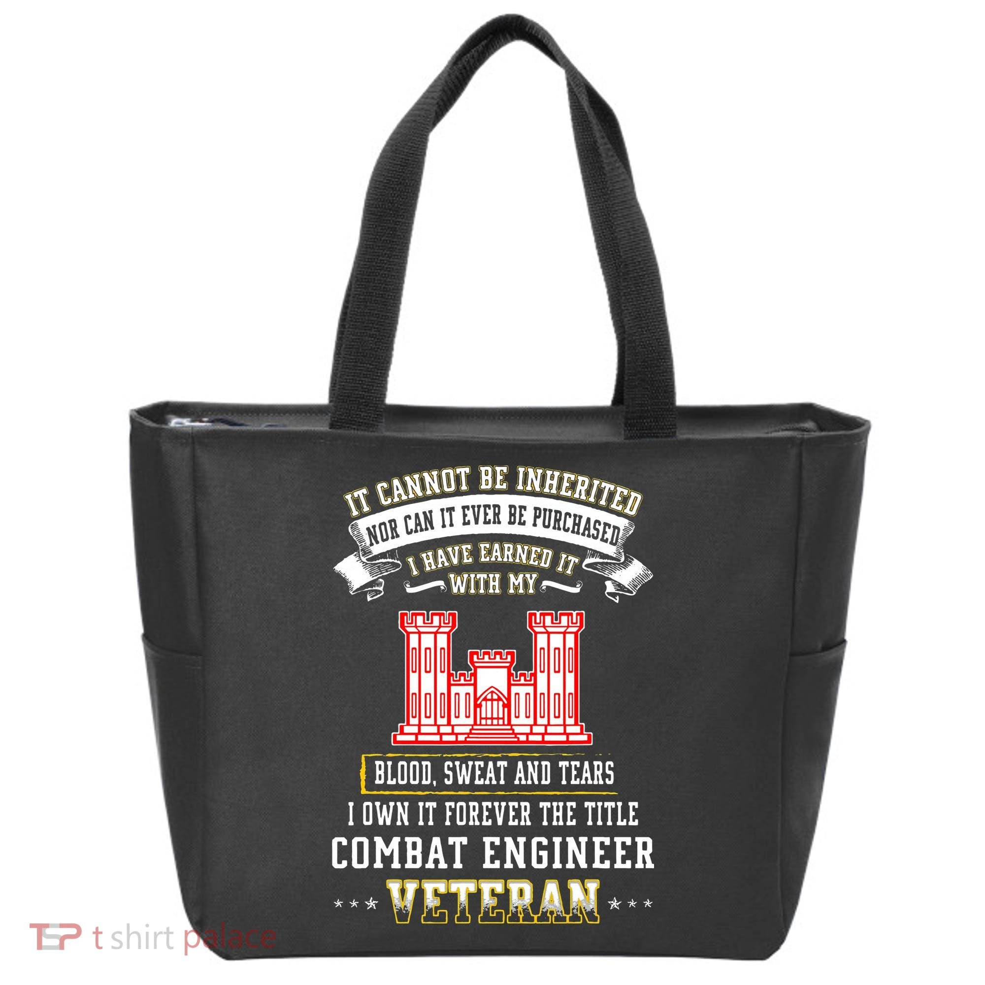 Forever The Title Combat Engineer Veteran Day Funny Xmas Tote Bag