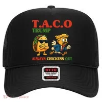 Funny Taco Trump Always Chickens Out Hat thumb 0