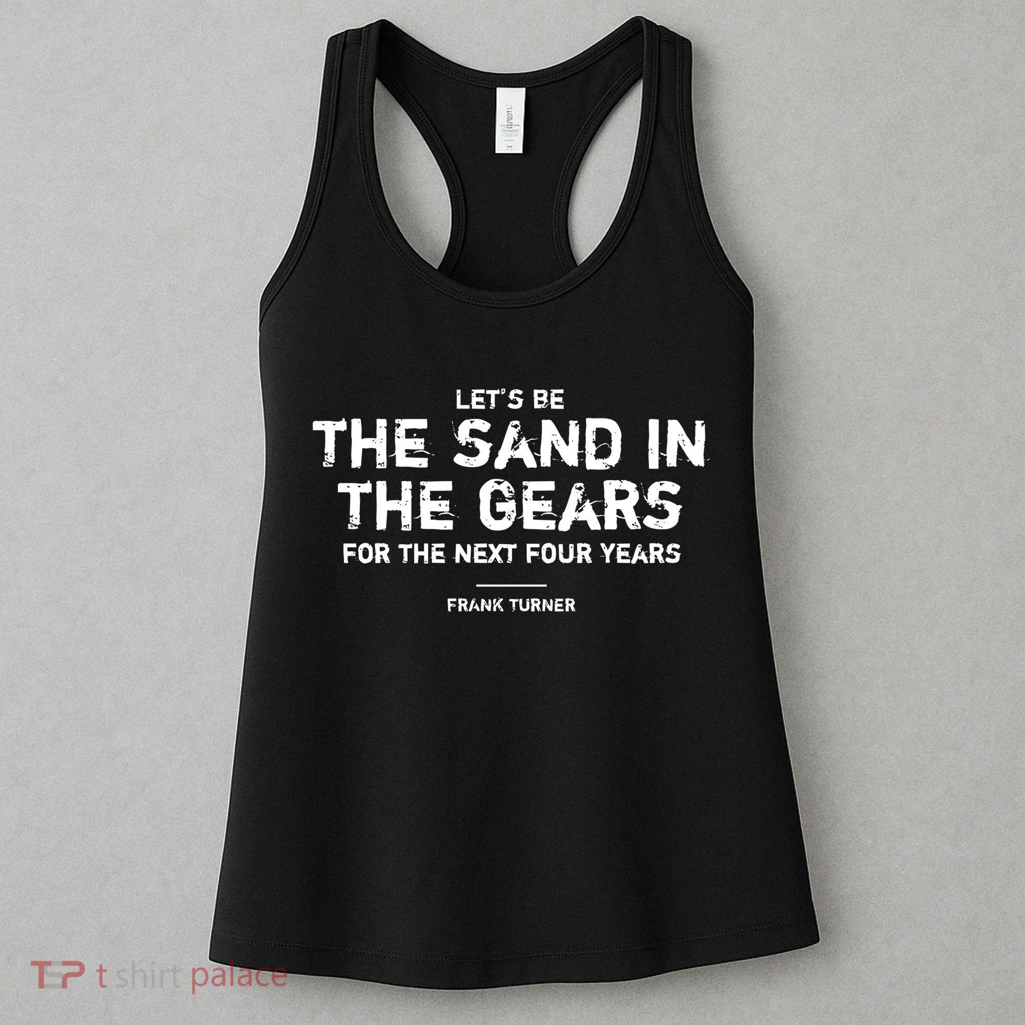 Frank Turner The Sand In The Gears Women's Tank Top