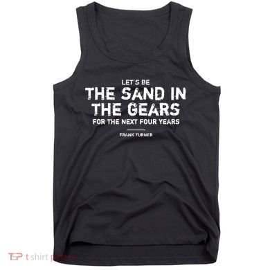 Frank Turner The Sand In The Gears Tank Top