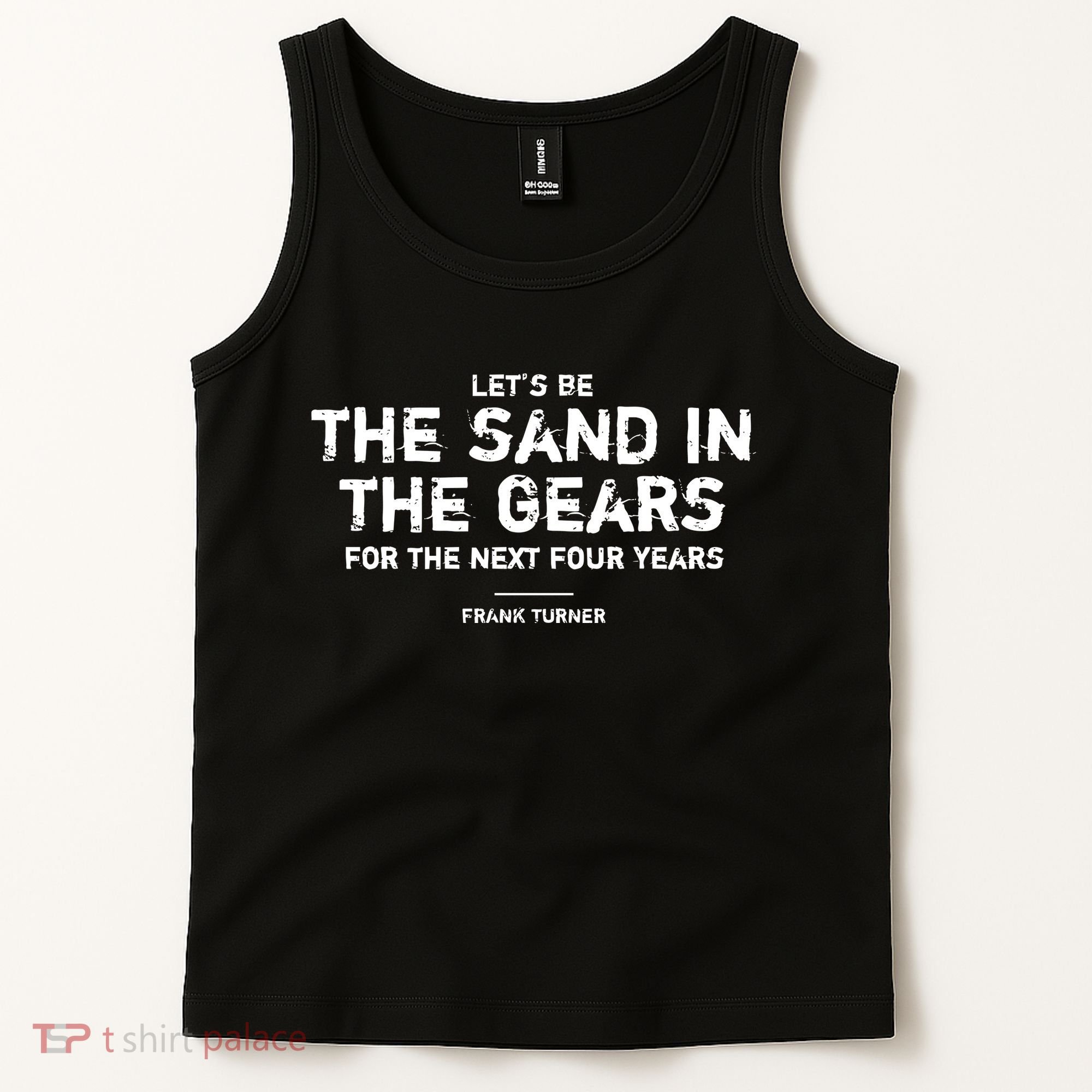 Frank Turner The Sand In The Gears Tank Top