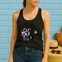 Faster Than The Forever Yeet Run Away Faster Women's Tank Top thumb 2
