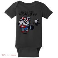 Faster Than The Forever Yeet Run Away Faster Baby Bodysuit thumb 0