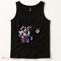 Faster Than The Forever Yeet Run Away Faster Tank Top thumb 2