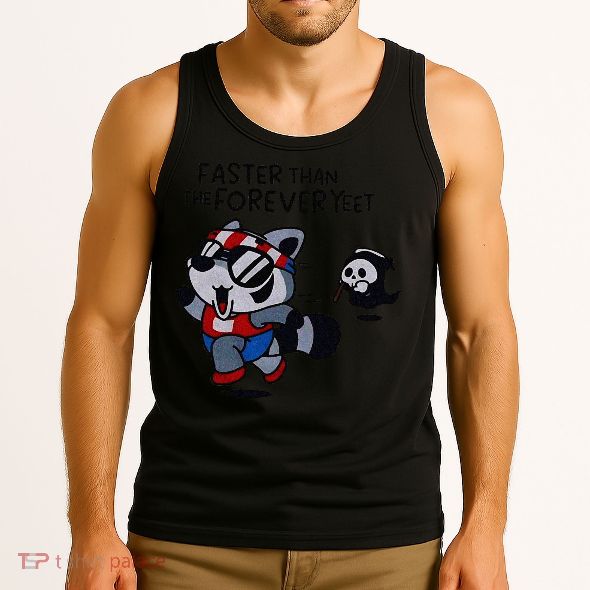 Faster Than The Forever Yeet Run Away Faster Tank Top