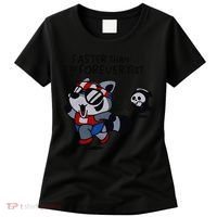 Faster Than The Forever Yeet Run Away Faster Women's T-Shirt thumb 0