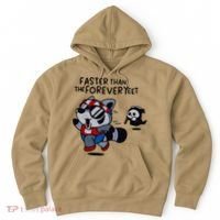 Faster Than The Forever Yeet Run Away Faster Hoodie thumb 0