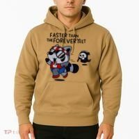 Faster Than The Forever Yeet Run Away Faster Hoodie thumb 2