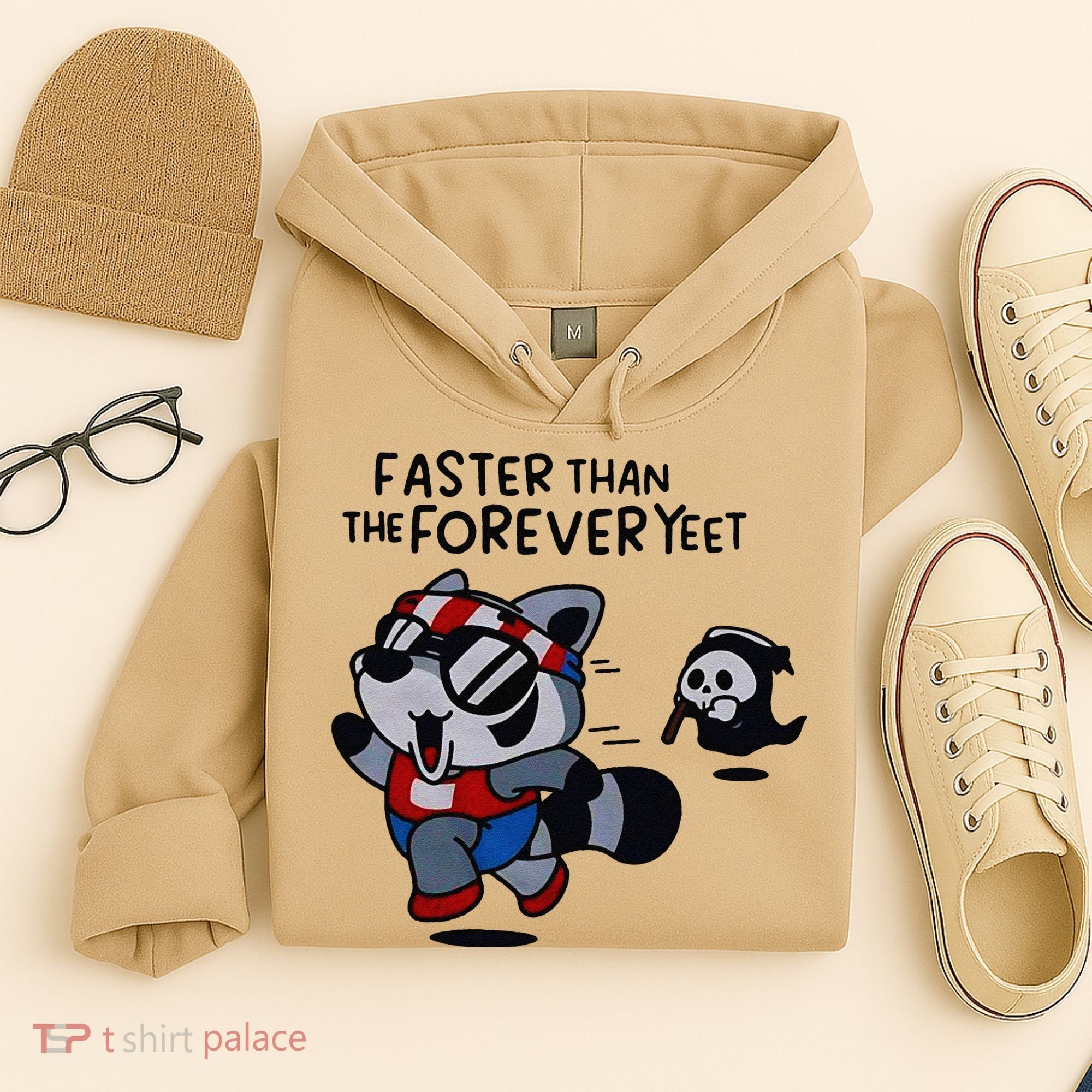 Faster Than The Forever Yeet Run Away Faster Hoodie