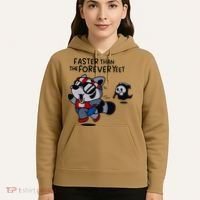 Faster Than The Forever Yeet Run Away Faster Hoodie thumb 5