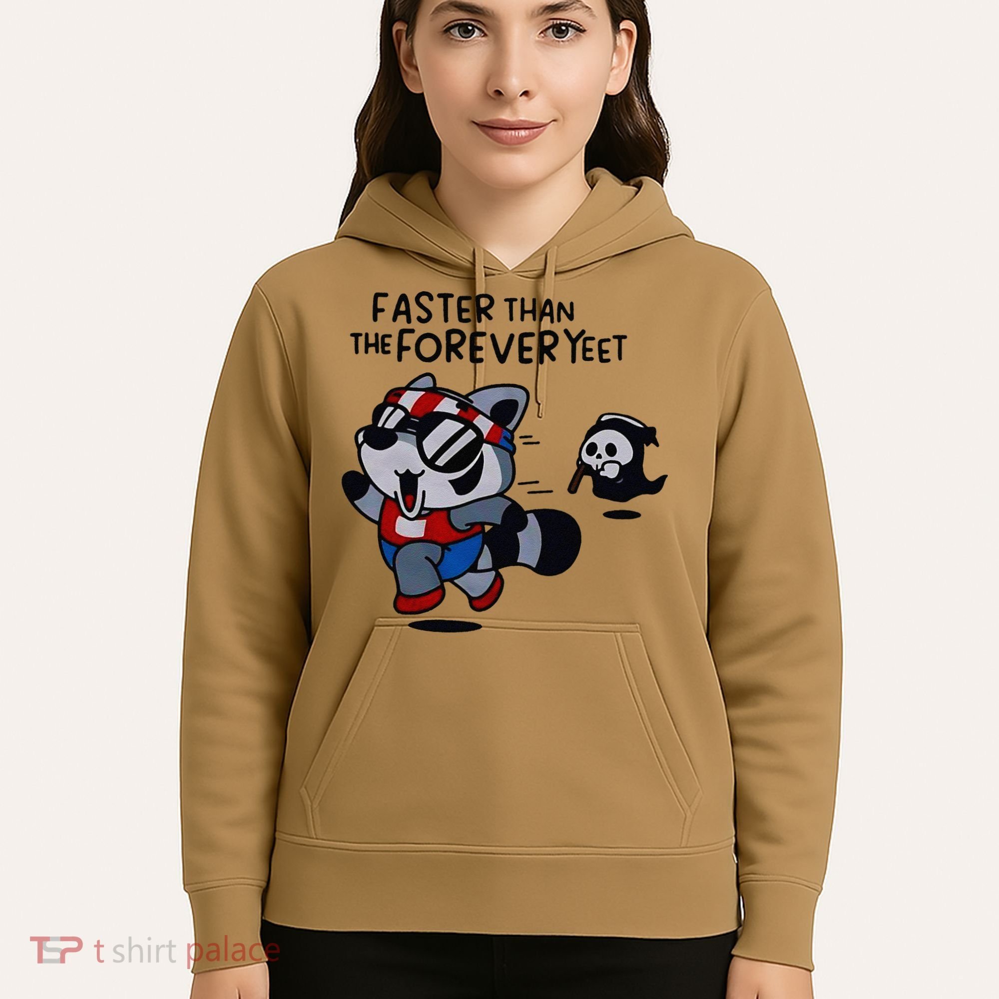 Faster Than The Forever Yeet Run Away Faster Hoodie