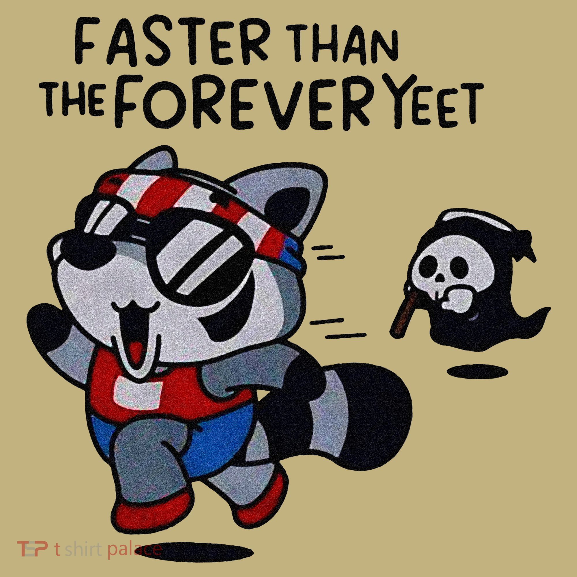 Faster Than The Forever Yeet Run Away Faster Mousepad