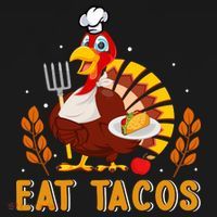 Funny Thanksgiving Turkey Eat Tacos Visor thumb 3
