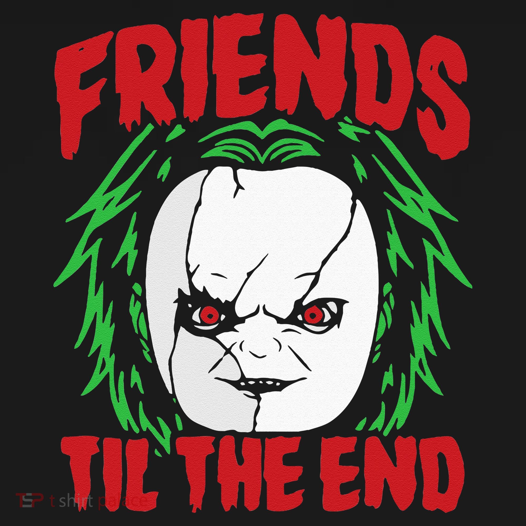 Friends Till The End Lazy Halloween Costume Horror Movie Women's Tank Top