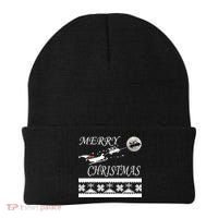 Funny Tow Truck Driver Christmas Gift Repo Beanie thumb 0