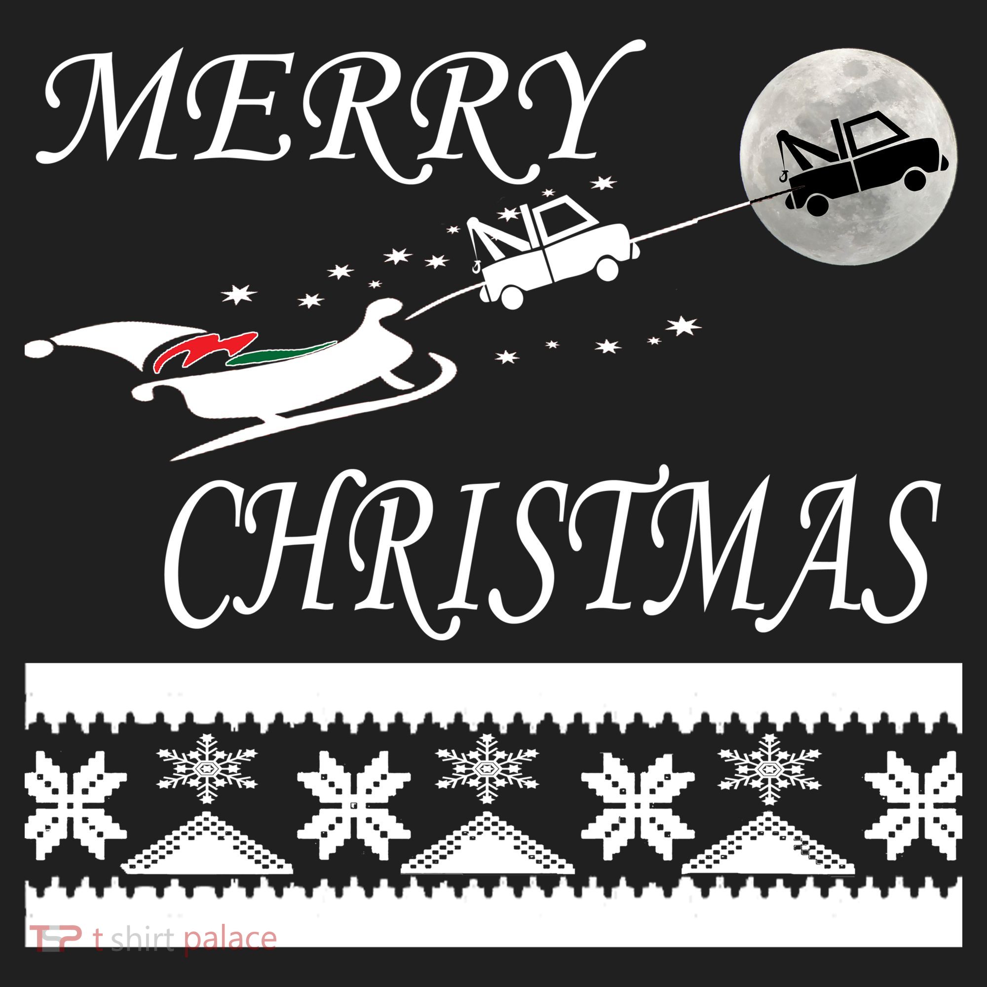 Funny Tow Truck Driver Christmas Gift Repo Beanie