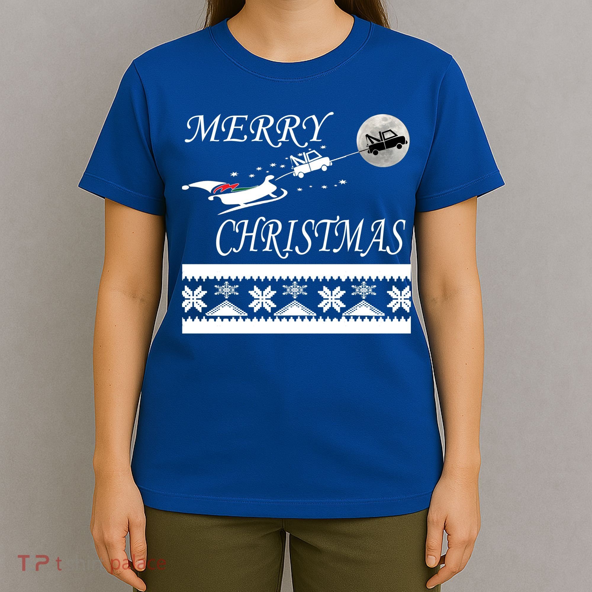 Funny Tow Truck Driver Christmas Gift Repo T-Shirt