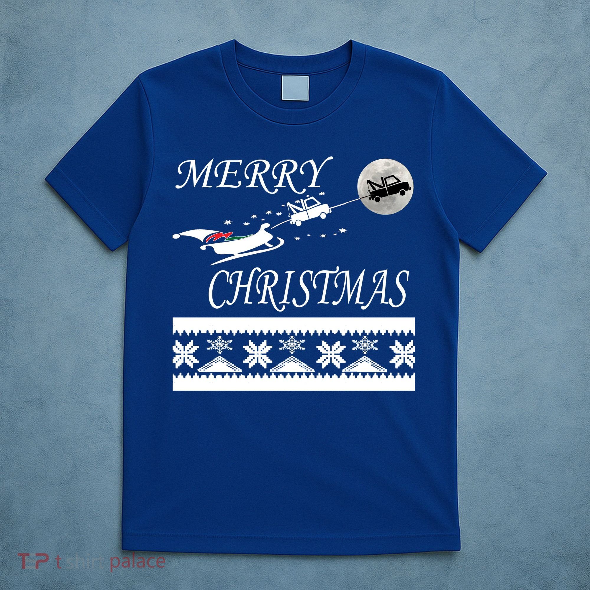 Funny Tow Truck Driver Christmas Gift Repo T-Shirt