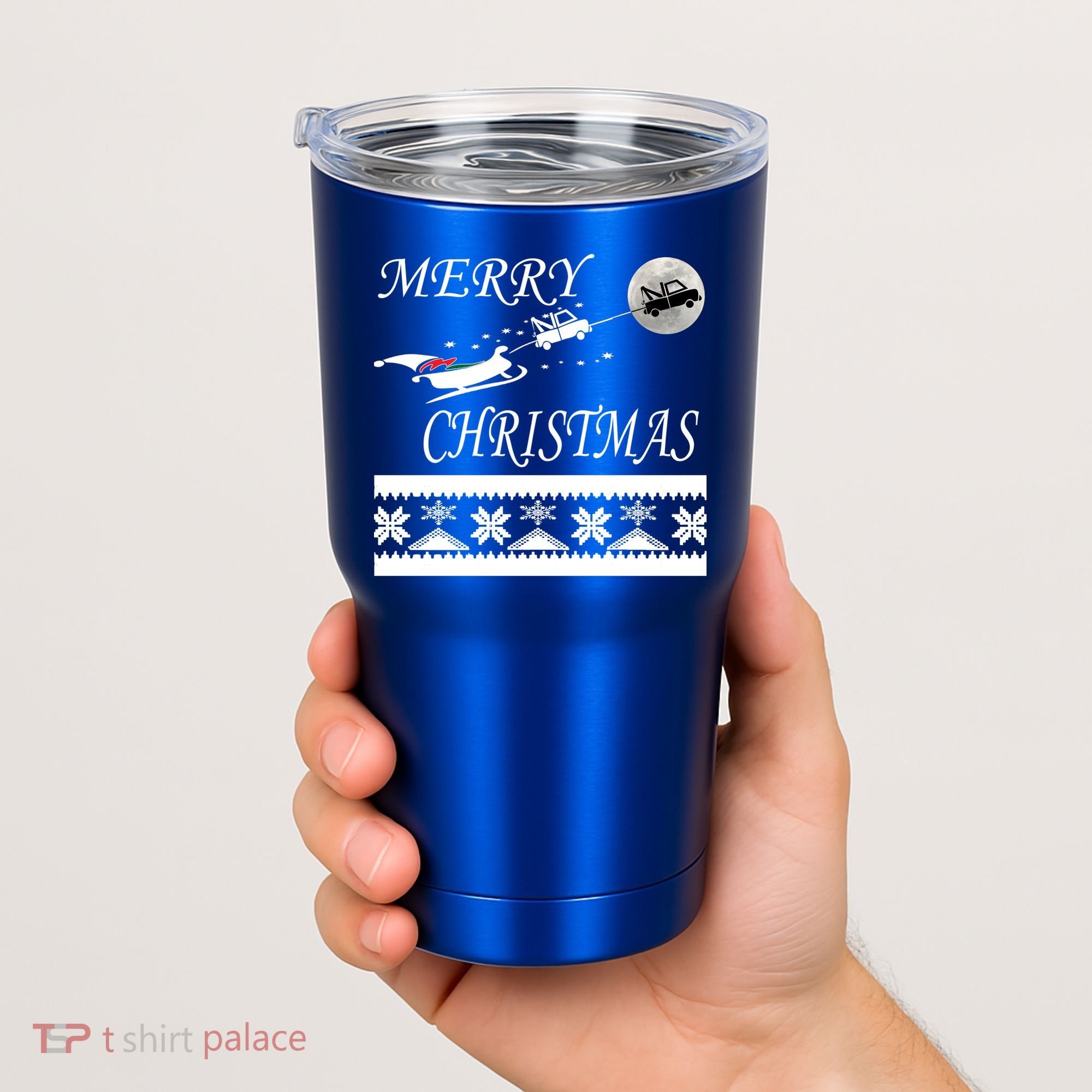 Funny Tow Truck Driver Christmas Gift Repo Tumbler
