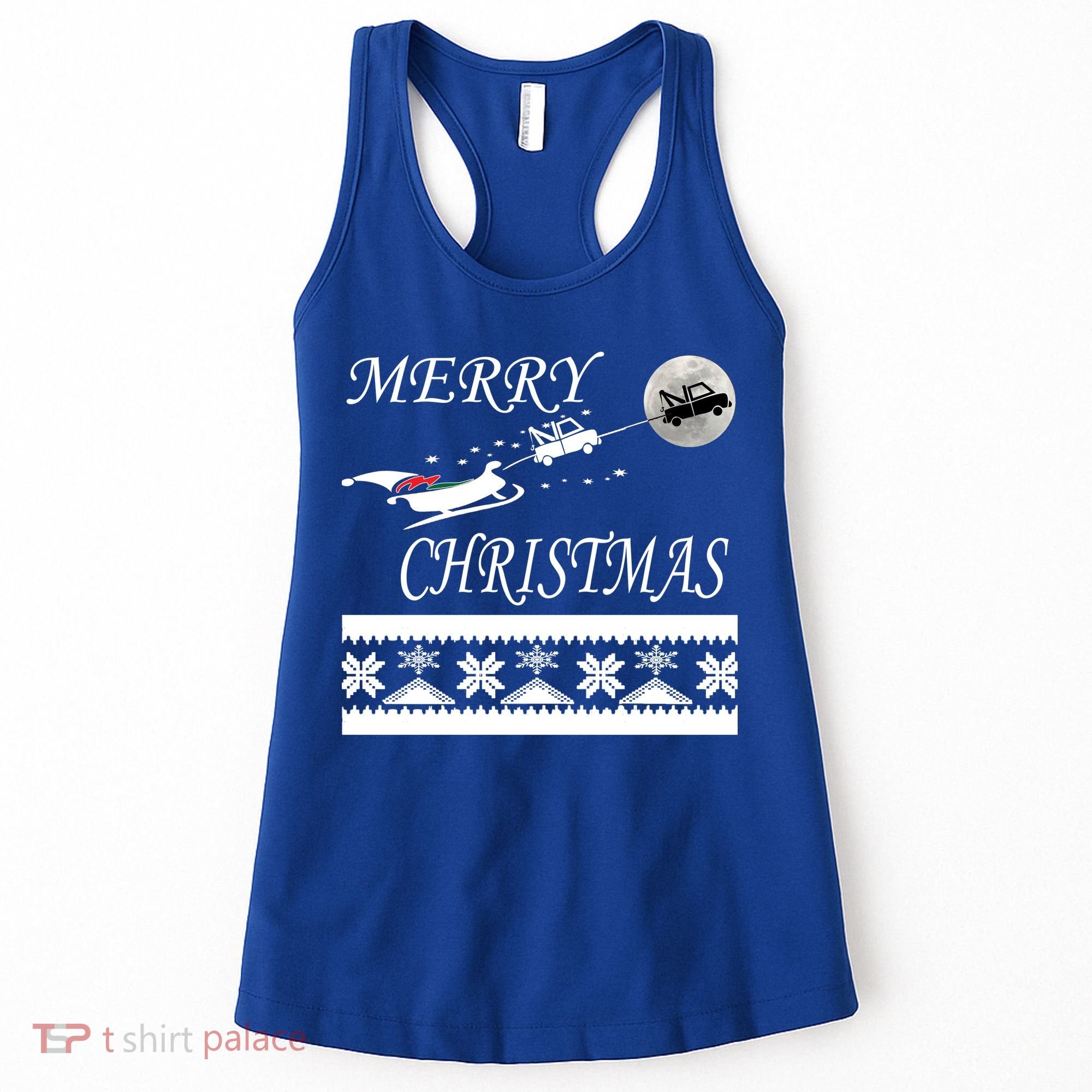 Funny Tow Truck Driver Christmas Gift Repo Women's Tank Top