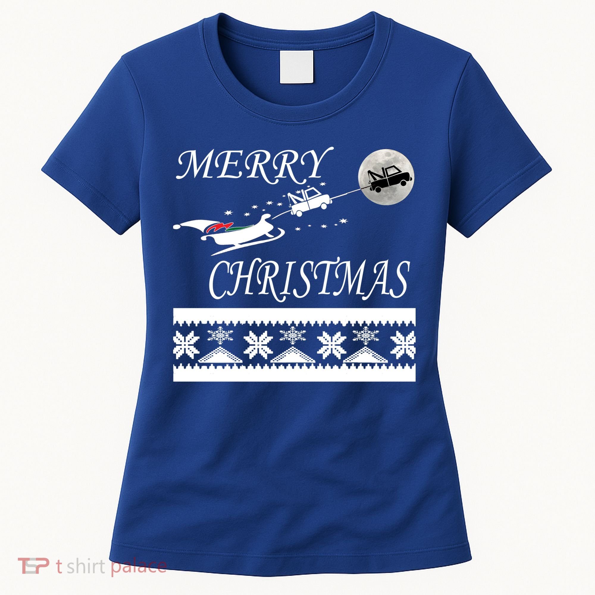 Funny Tow Truck Driver Christmas Gift Repo Women's T-Shirt