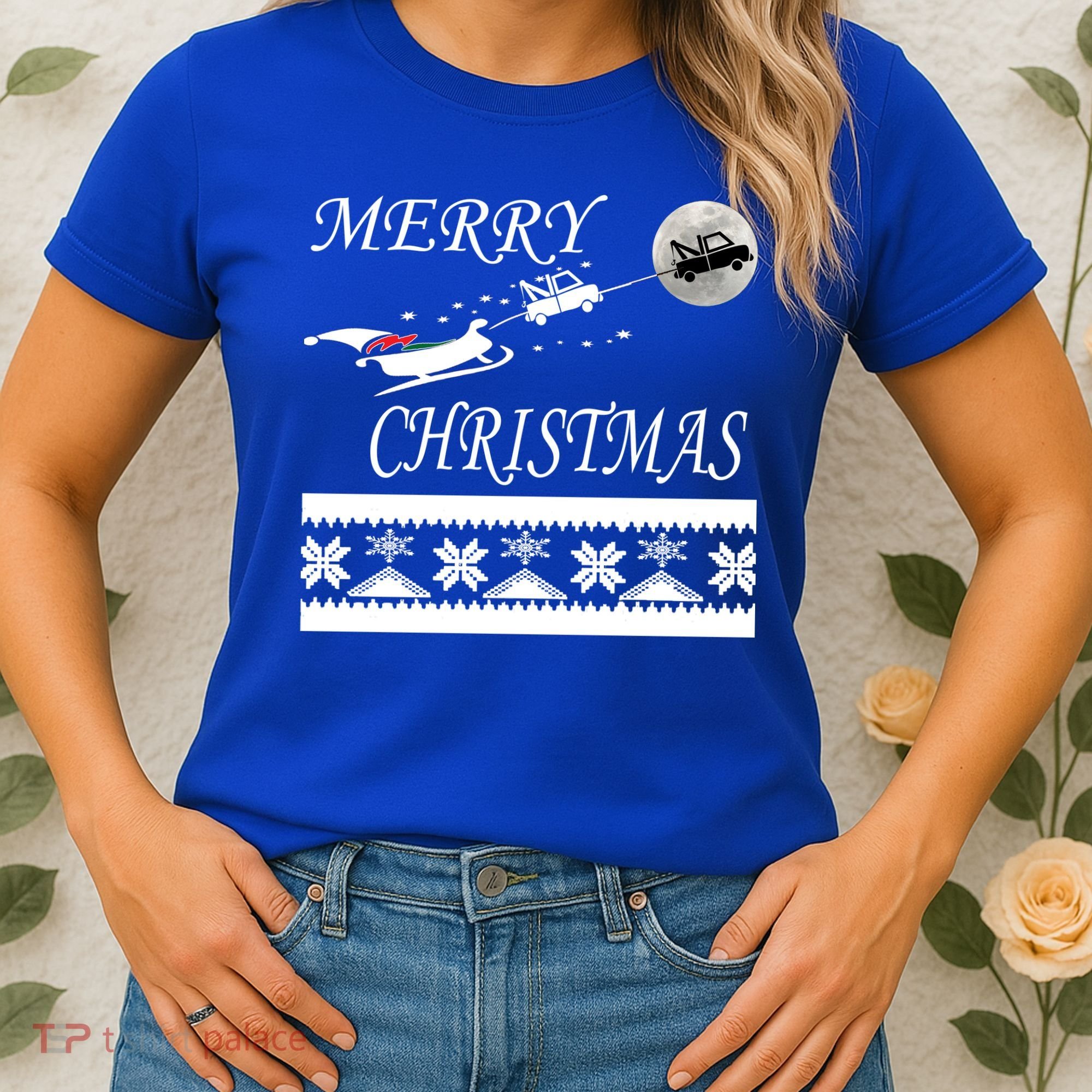 Funny Tow Truck Driver Christmas Gift Repo Women's T-Shirt