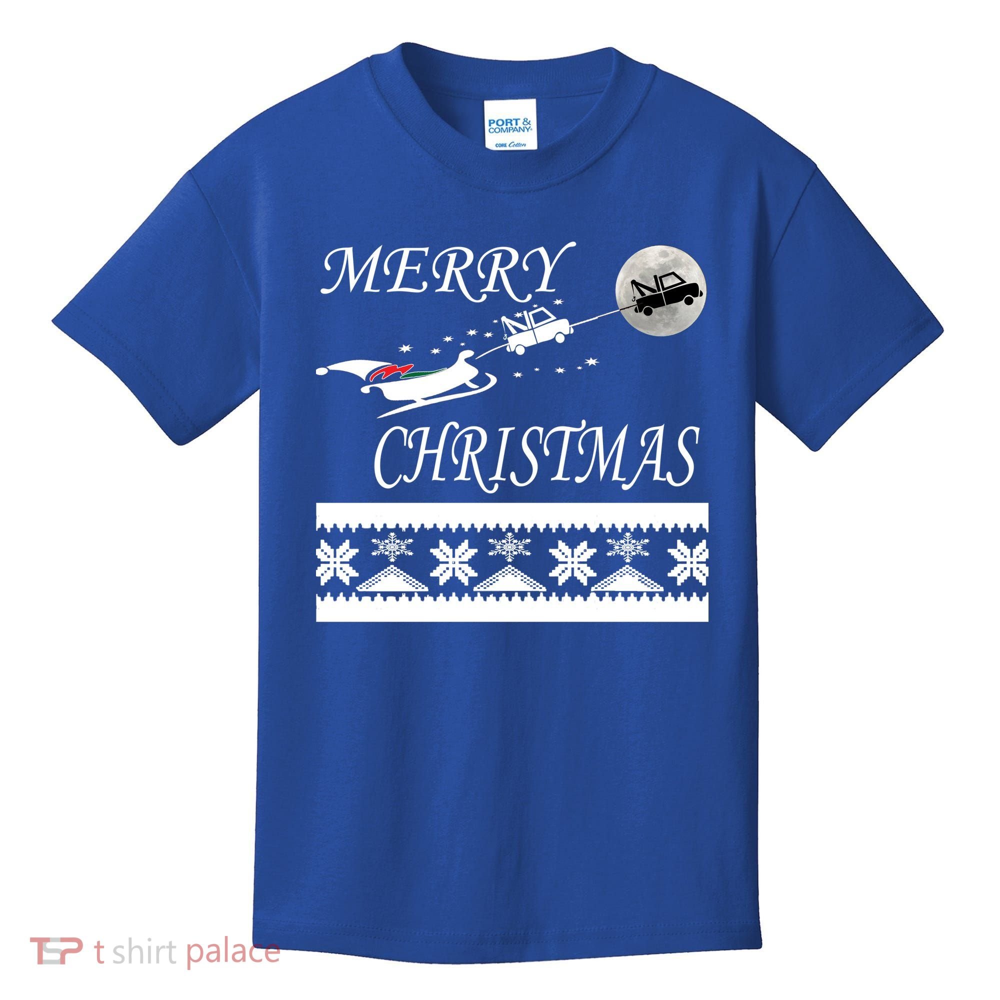 Funny Tow Truck Driver Christmas Gift Repo Kids T-Shirt