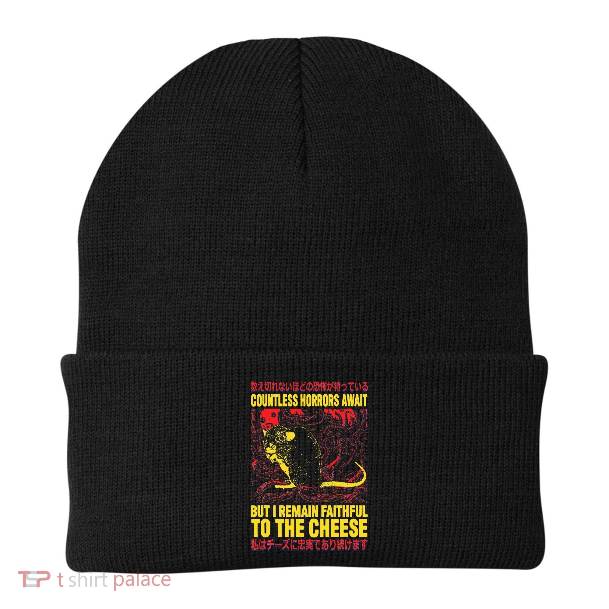 Faithful To The Cheese Japanese Horror Rat Beanie