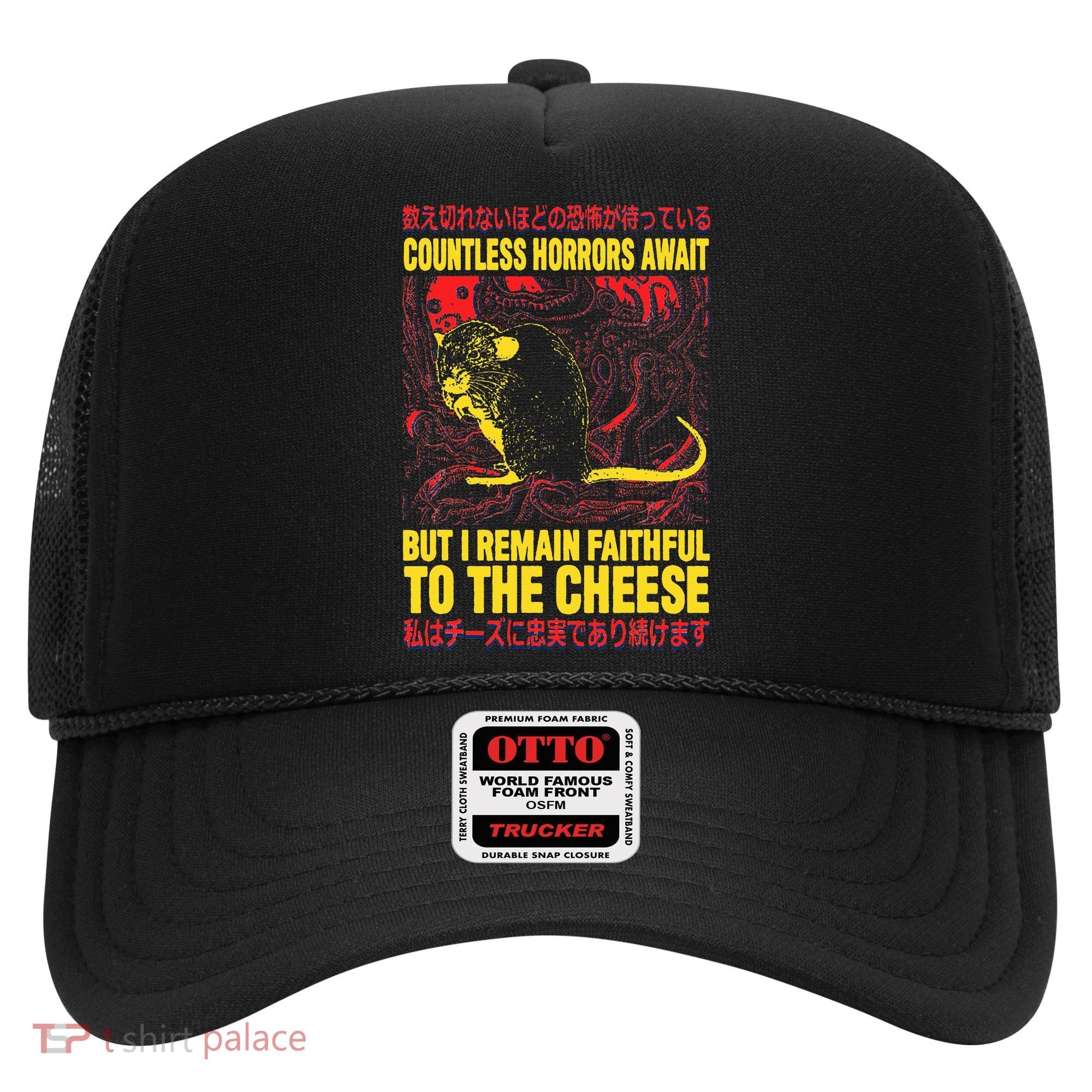 Faithful To The Cheese Japanese Horror Rat Hat