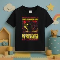 Faithful To The Cheese Japanese Horror Rat Toddler T-Shirt thumb 3