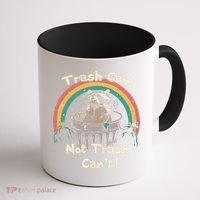 Funny Trash Talker Trash Can Not Trash Cant Coffee Mug thumb 1