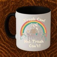 Funny Trash Talker Trash Can Not Trash Cant Coffee Mug thumb 2