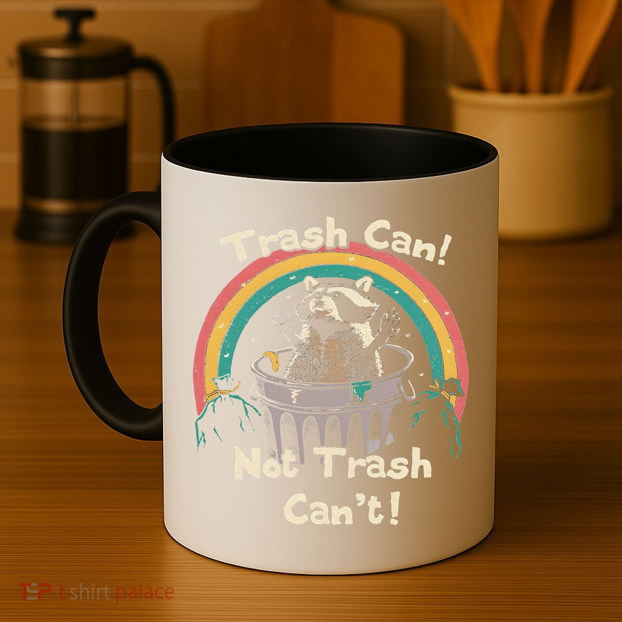 Funny Trash Talker Trash Can Not Trash Cant Coffee Mug