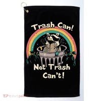 Funny Trash Talker Trash Can Not Trash Cant Golf Towel thumb 0