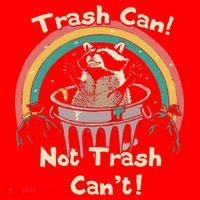 Funny Trash Talker Trash Can Not Trash Cant Santa Hat thumb 1