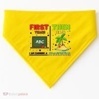 First Teach Then Beach I Am Earning A Summerbreak USA-Made Doggie Bandana thumb 0