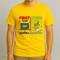 First Teach Then Beach I Am Earning A Summerbreak T-Shirt thumb 3