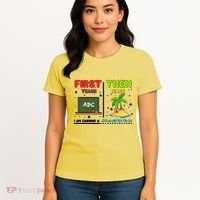 First Teach Then Beach I Am Earning A Summerbreak Women's T-Shirt thumb 4