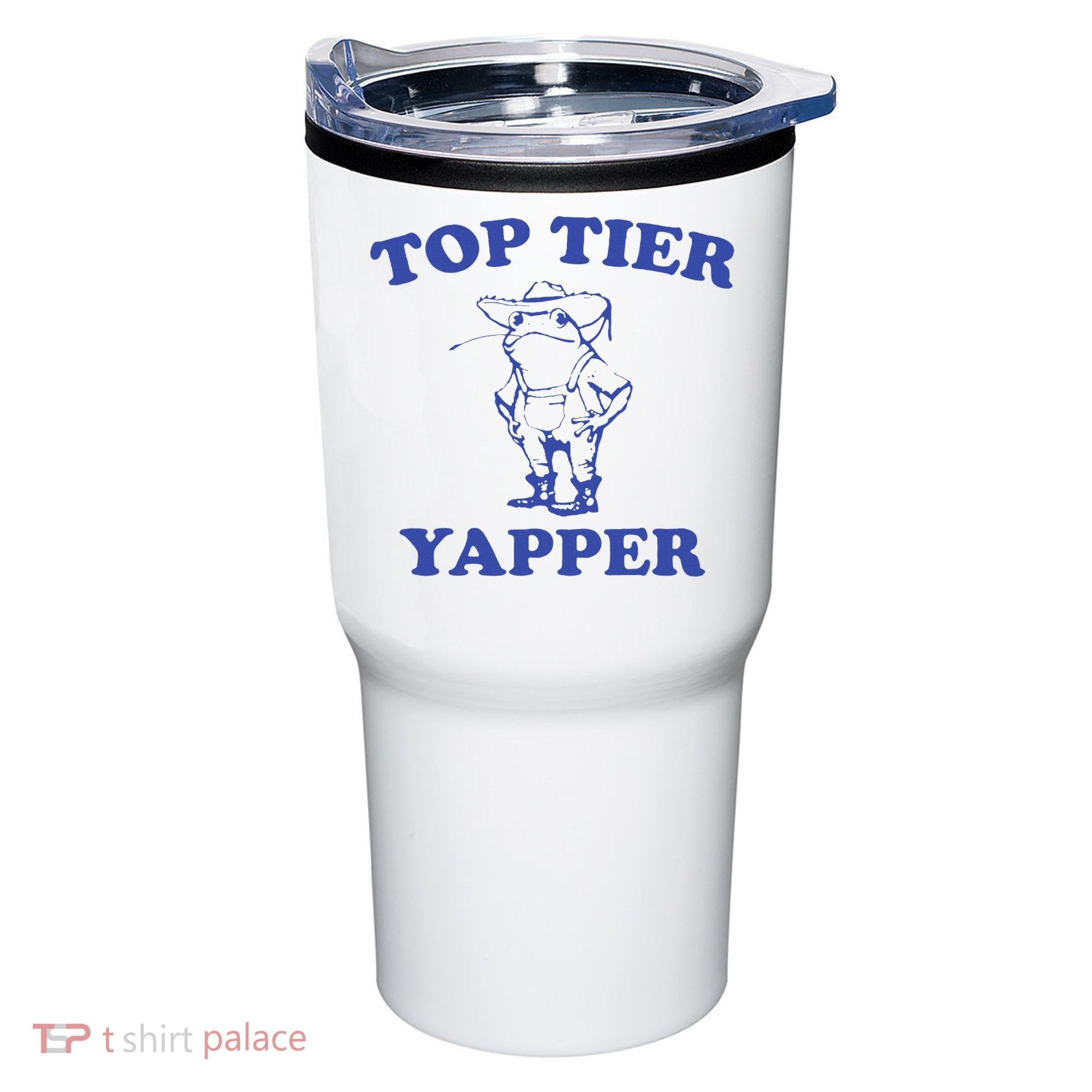 Funny Top Tier Yapper Funny Meme Cowboy Frog Yapping Quote Tumbler