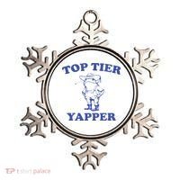 Funny Top Tier Yapper Funny Meme Cowboy Frog Yapping Quote Ornament thumb 0